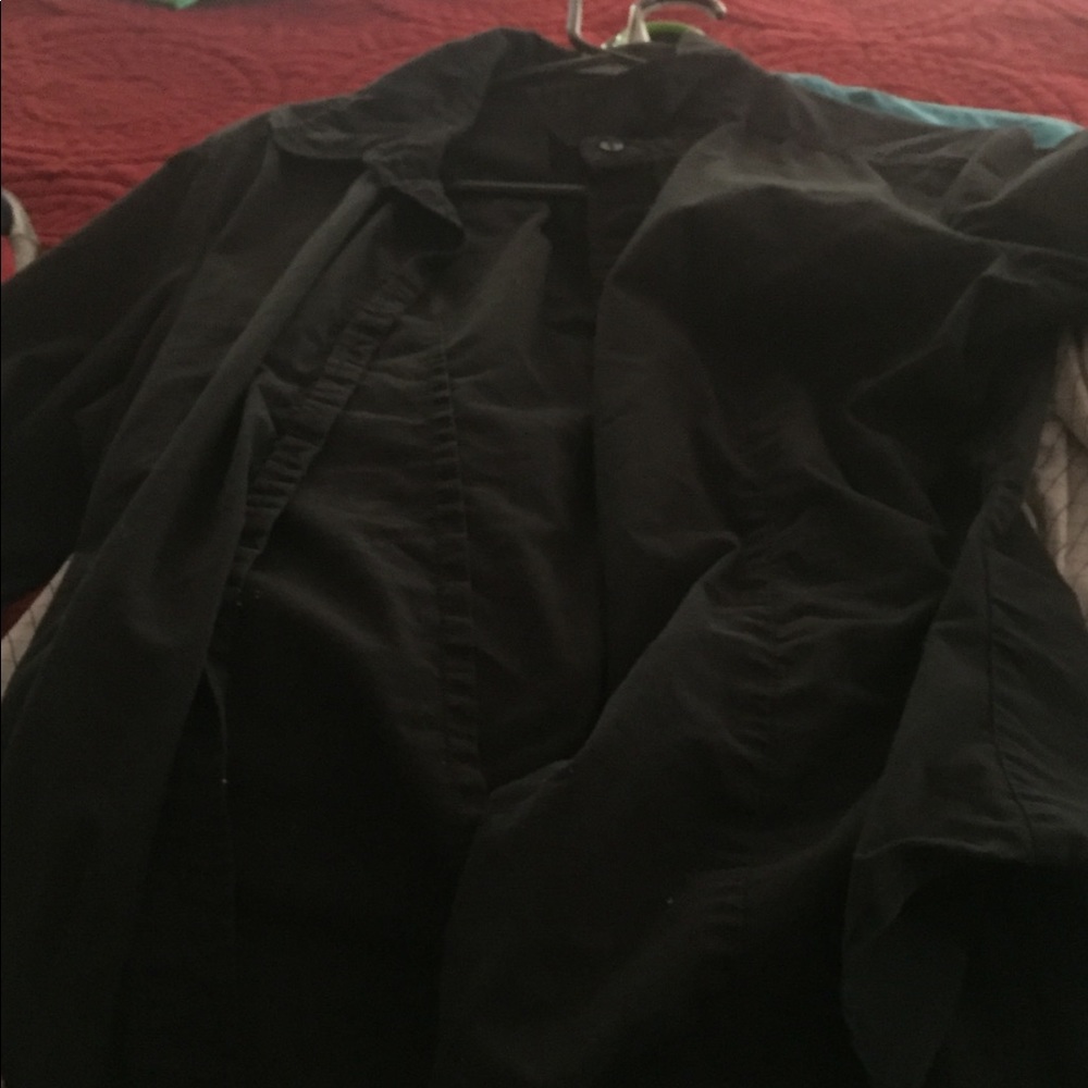 Black Button down dress shirt